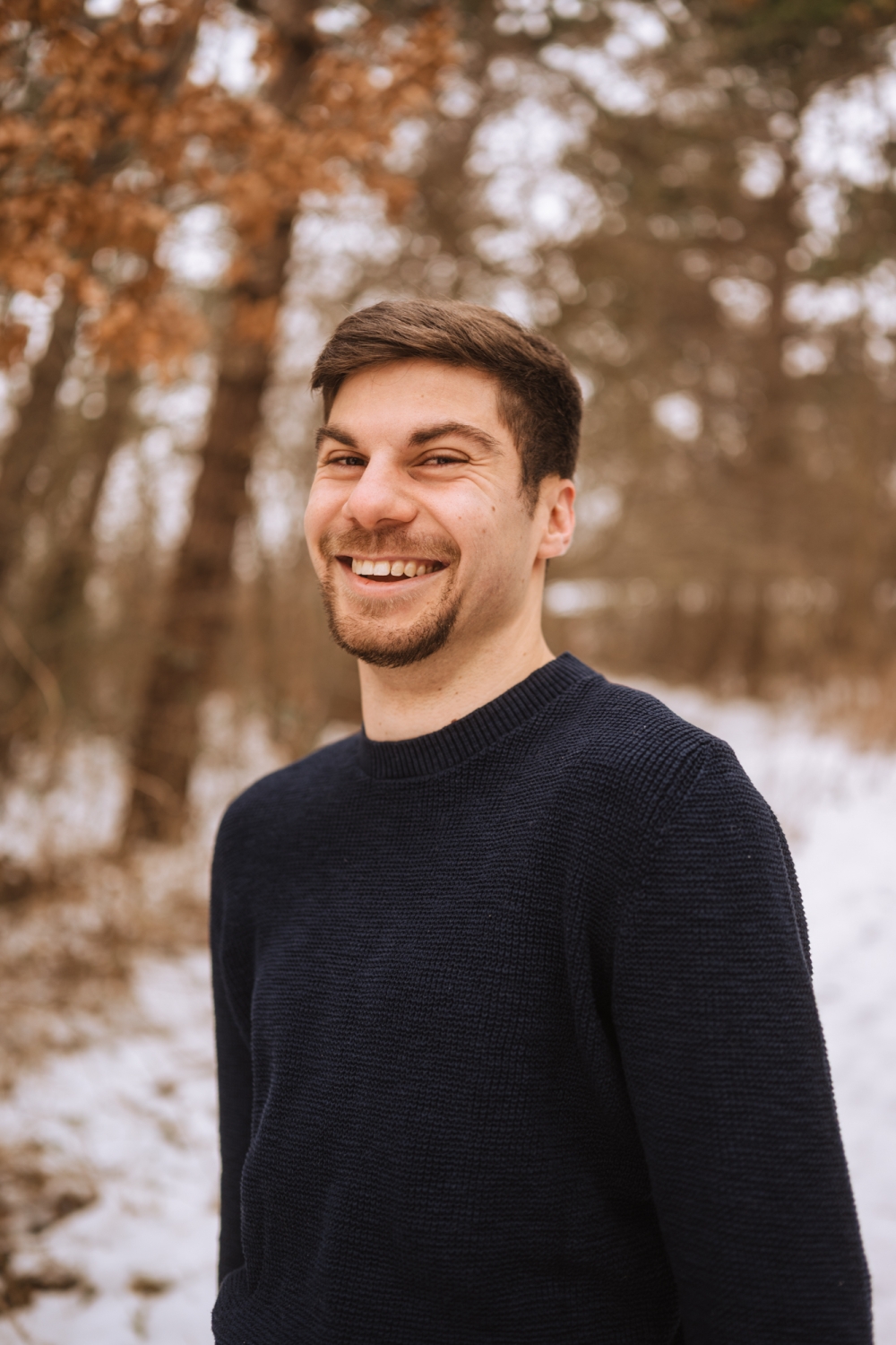 Simon Daube im Wald